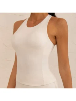 Spaghetti Straps Sleeveless Slim Sporty Tank