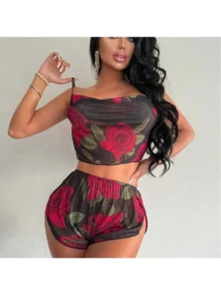 Square Neck Sleeveless Backless Bikinis