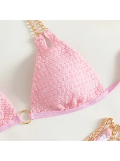 Chain Halter Backless Bikinis -Bambam Clothing Shop P 20240612151618202 955