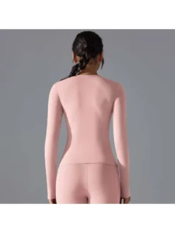 Crewneck Long Sleeve Slim Top -Bambam Clothing Shop P 20240612170832408 957