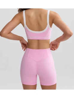 U Neck Sleeveless Skinny Yoga Sets -Bambam Clothing Shop P 20240613145603987 731