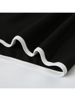 Colorblock Halter Lace-Up Backless Rompers -Bambam Clothing Shop P 20240613163230121 576