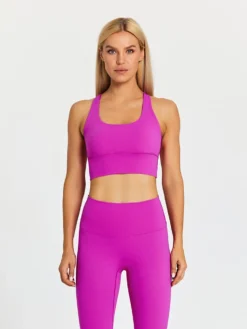 U Neck Pullover Cropped Sporty Top