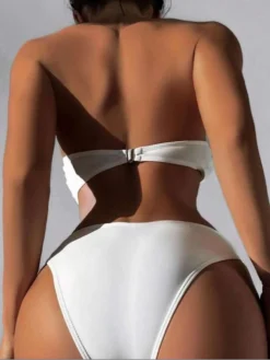 Flower Strapless Backless Bikinis -Bambam Clothing Shop P 20240614160805385 242