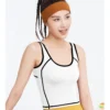 Colorblock Sleeveless Skinny Sporty Top