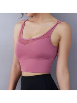 Back Hollow-out Spaghetti Straps Cropped Tank