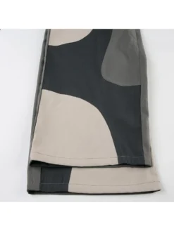 Colorblock Patchwork Mid-rise Pants -Bambam Clothing Shop P 20240618134809479 982