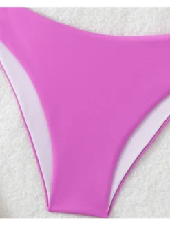 Rhinestone Chain Halter Backless Bikinis -Bambam Clothing Shop P 20240618134847248 820