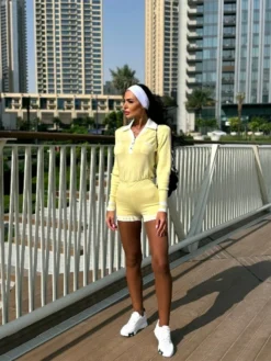 Colorblock Striped Knitting Buckle Rompers -Bambam Clothing Shop P 20240618144816923 939