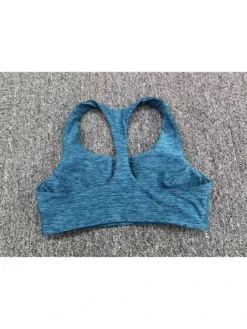 Solid Color Spaghetti Straps Cropped Sporty Top -Bambam Clothing Shop P 20240619150811259 300