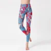 Flower Irregular Skinny Sporty Leggings