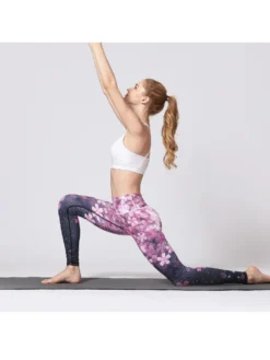 Sakura Gradient Color High Rise Skinny Leggings -Bambam Clothing Shop P 20240621115615048 578