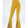 Flare High Rise Fitted Long Pants